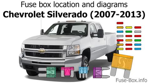 2012 chevy 2500hd fuse junction box|2007 Silverado sierra fuse diagram.